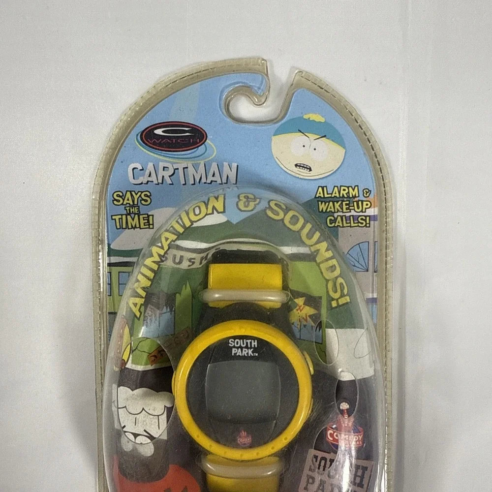 Brand New Vintage Cartman South Park Animated Watch Comedy Central‎ 1998 Watches